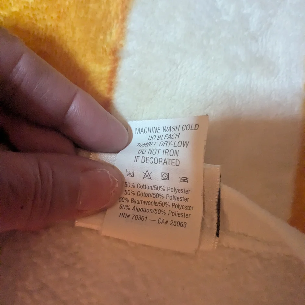 Vintage Epcot Center Walt Disney World Sweatshirt, White Unisex Large Retro 80's - Picture 5 of 9